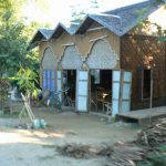 Burma, Mandalay: Ava (or Inwa); local villagers' house