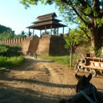 Burma, Mandalay: Ava (or Inwa); ancient city wall tower