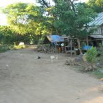 Burma, Mandalay: Ava (or Inwa); village house and yard