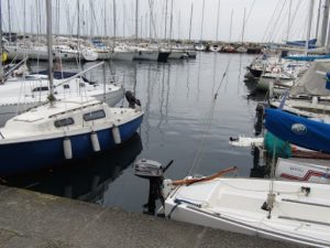 Italy, Trieste: harbor on Adriatic