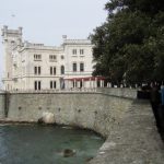 Italy, Trieste: Maximilian's castle, called Miramare; built 1856-60