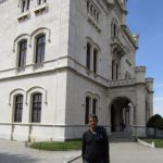 Trieste, Italy: front entry to Miramare Castle