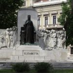 Italy, Trieste: statue of Elisabeth (Sisi) of Austria 1837 -