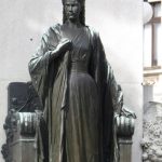 Italy, Trieste: statue of Elisabeth (Sisi) of Austria 1837 -
