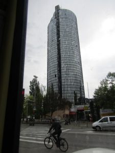 Croatia, Zagreb: modern office building