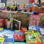 Croatia, Zagreb: train station book stall kids books
