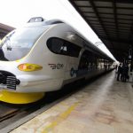 Croatia, Zagreb: high speed train