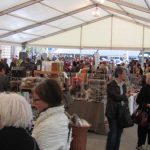 Croatia, Zagreb: market tent set up in the central square