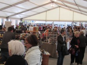 Croatia, Zagreb: market tent set up in the central square