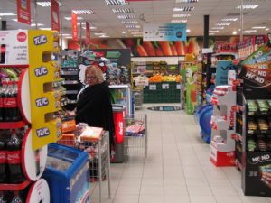 Croatia, Zagreb: food market