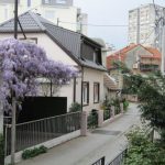 Croatia, Zagreb: typical city house (not many high rise buuildings)