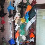 Croatia, Zagreb: gloves for sale