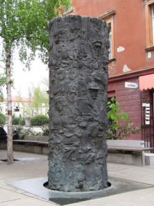 Slovenia, Ljubljana center; memorial to war victims