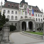 Slovenia, Ljubljana center; municipal building