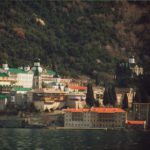 Greece, Mount Athos: huge monastery