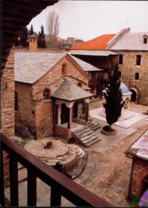 Greece: Mount Athos: Koutloumousiou monastery