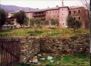 Greece: Mount Athos: Koutloumousiou monastery dormitory for guests