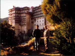 Greece: Mount Athos: Simonpeter monastery; some of these monasteries can