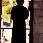 Greece: Mount Athos: monk at Simonpeter monastery
