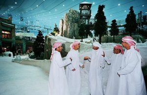 Dubai - locals at ski house photo credit-telegraph.co
