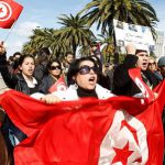 Tunisia rally against violence photo: nytimes.com